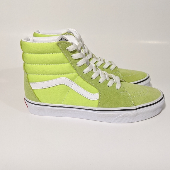 vans slip on sharp green